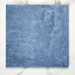 CAP DTCIF2020 1 Cuba porcelain indigo field blue matt textured mediterranean floor wall tile interior exterior