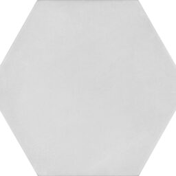 CAP DTMHL1416 1 Medina porcelain hexagon latte matt white grey wall floor mottled interior eclectic