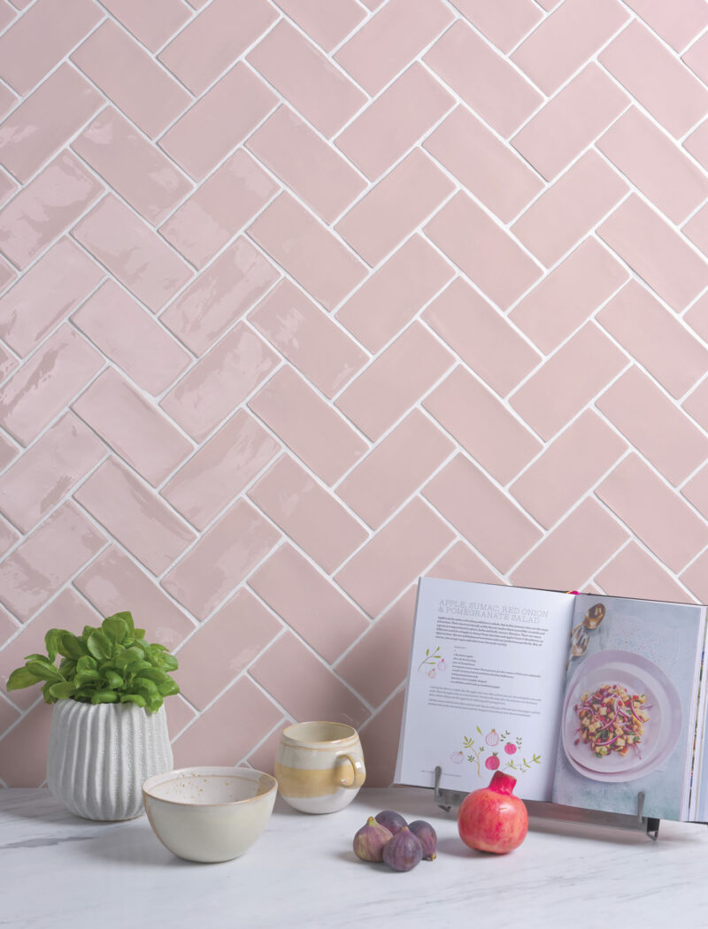 CAP DTSPS1575 2 Seaton ceramic pink sands tile small blush brick rustic eclectic wall bathroom kitchen