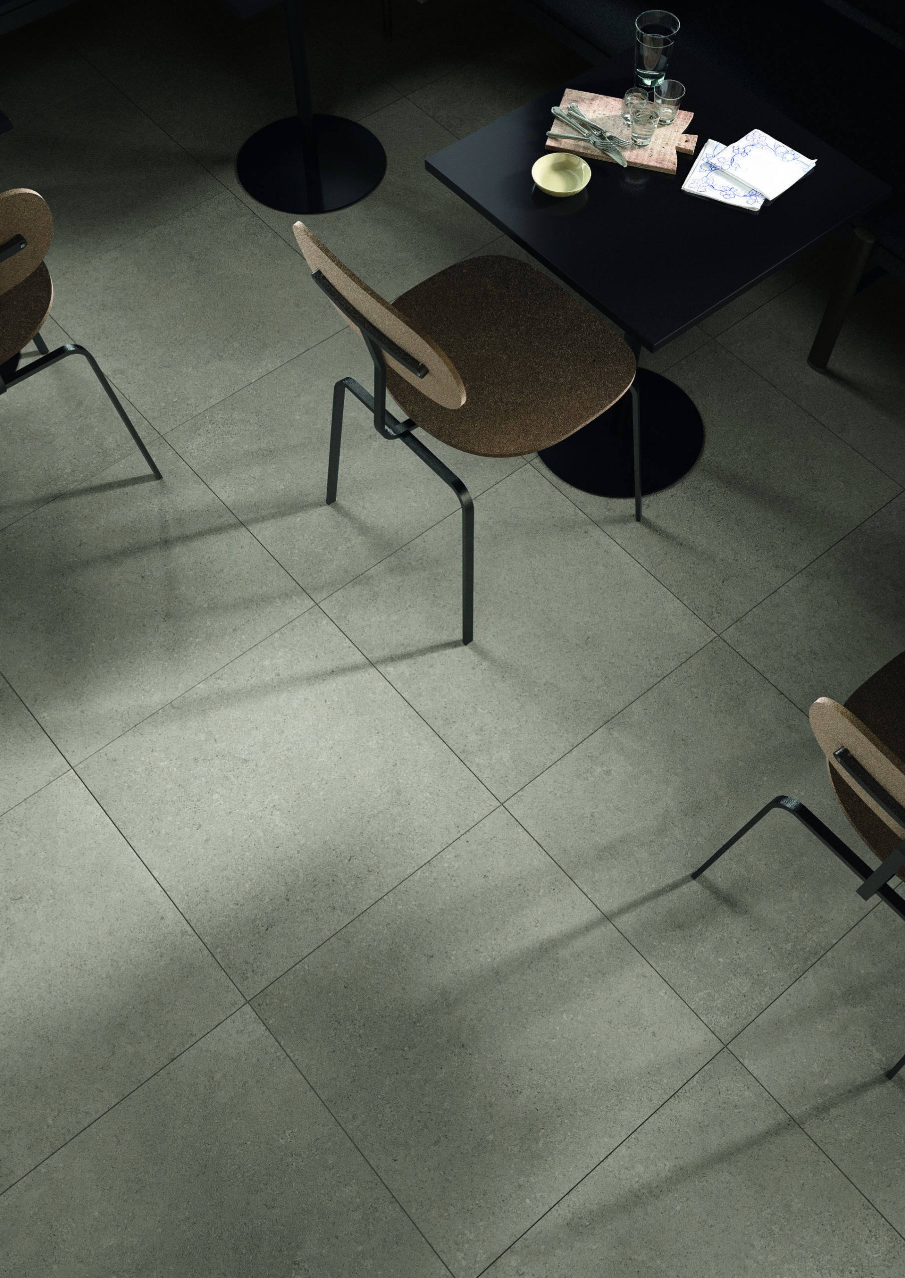 Pillar-greige-grey-Petra-pewter-matt-porcelain-tile