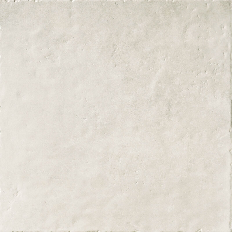 ITG IconeBlanc8080 2 Icone blanc spazzolato italian flagstone variation tile floor tumbled porcelain warm white