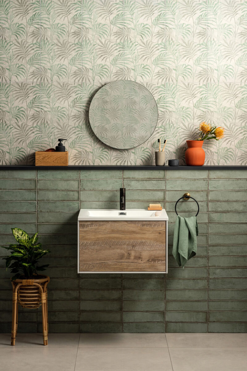 OGS CS2525 3007 1 original style montblanc sage green bathroom ceramic tile gloss wall