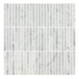 Kitkat style marble mosaic Stix Hampton