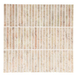 Kitkat style marble mosaic Stix pink