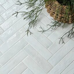 marlborough porcelain cotton white gloss tile