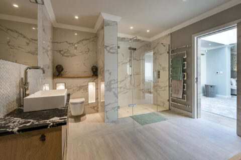 Marble Effect Porcelain Tiles