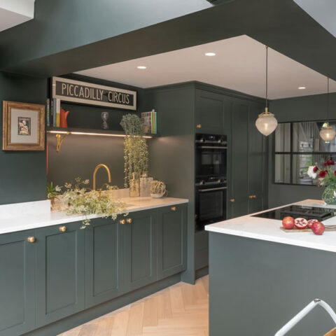 Deco Natural Oak Engineered Oak, Herringbone
