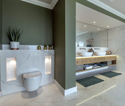 Marble Effect Porcelain Tiles