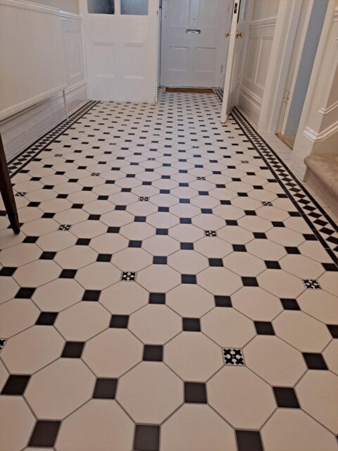 Victorian Floor Tiles with Border